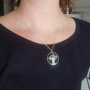 African Tree of Life Pendant on Chain