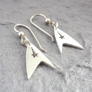 Sterling Silver Trek Earrings