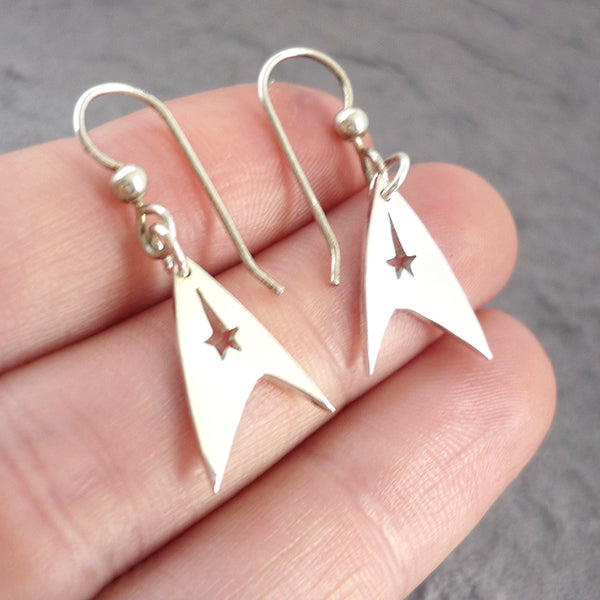 Sterling Silver Trek Earrings