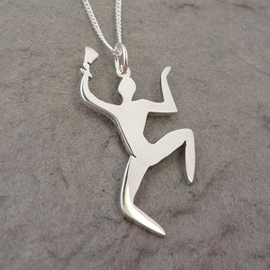 The Fool from Cabin in the Woods Handmade Sterling Silver Pendant