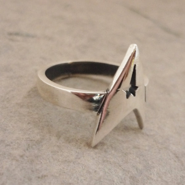 Trek handmade Sterling Silver Ring