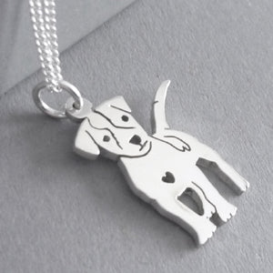 Jack Russell Pendant on Chain